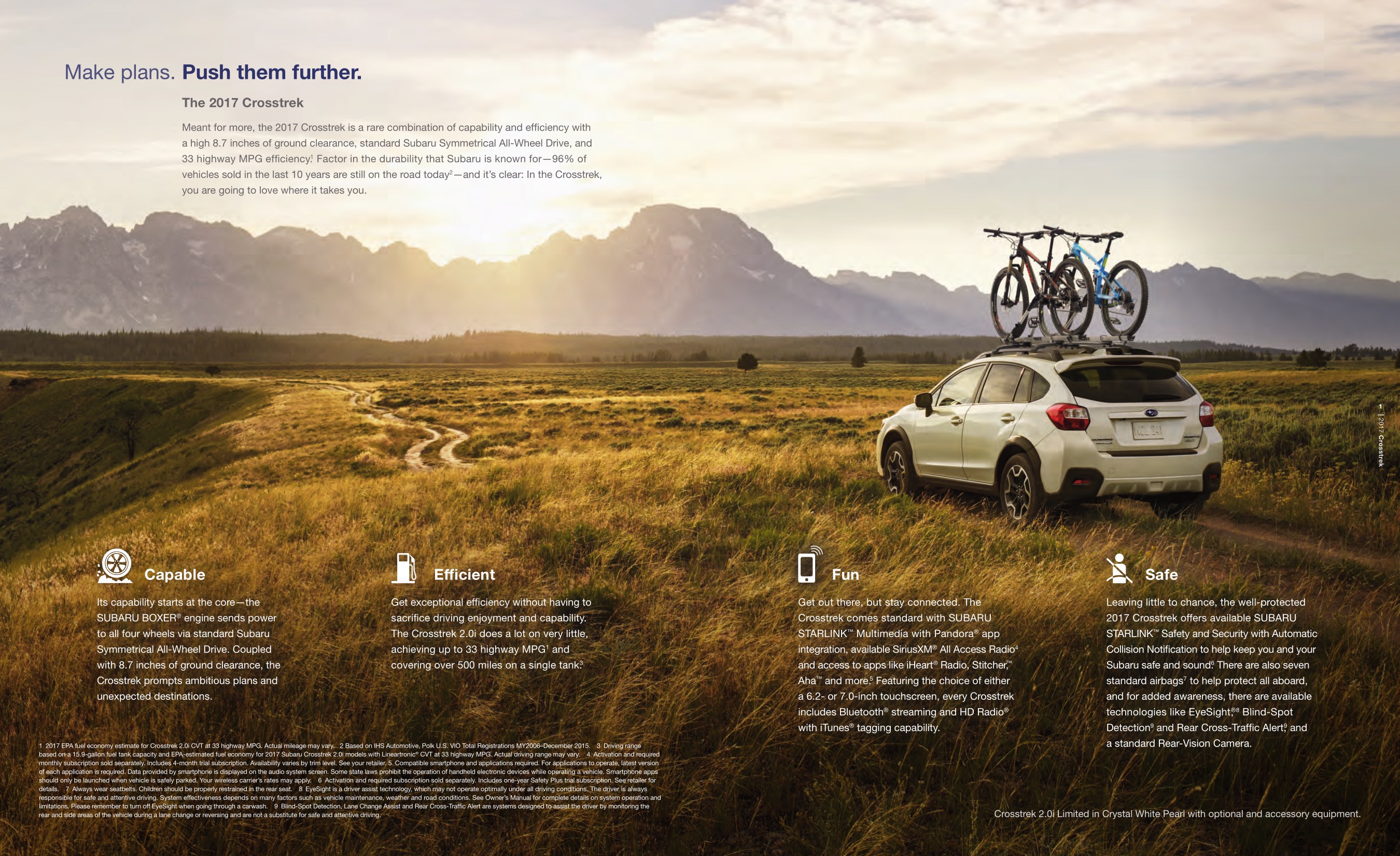 2017 Subaru XV Crosstrek Brochure Page 6